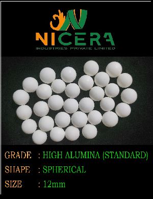 12mm High Alumina Ceramic Balls