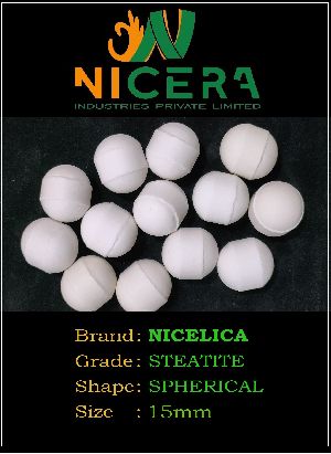 15mm Nicelica Steatite Balls