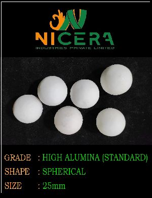25mm High Alumina Ceramic Balls