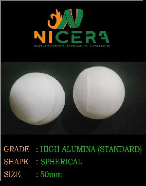50mm High Alumina Ceramic Balls
