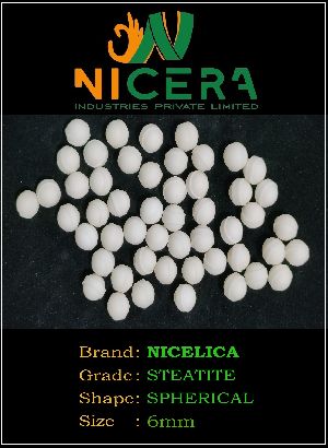 6mm Nicelica Steatite Balls