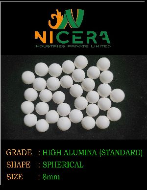 8mm High Alumina Ceramic Balls