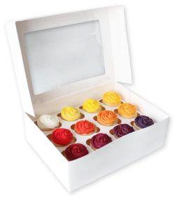 12 Cavity Cupcake Box