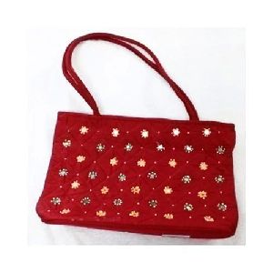 Red Fancy Ladies Handbag