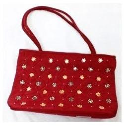 Red Fancy Ladies Handbag