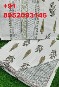 Double Bed Printed Bedspread100x90