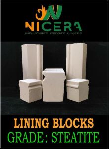 Steatite Lining Blocks