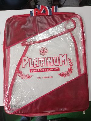 Platinum Double Bed Blanket Bag