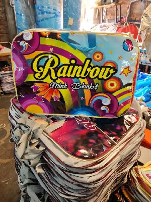 Rainbow Single Bed Blanket Bag
