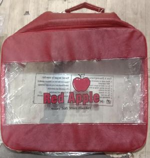 Red Apple Double Bed Blanket Bag