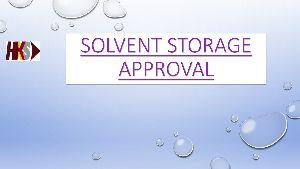 Solvent Storage Services