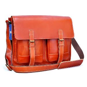 Buffalo Leather Laptop Bag