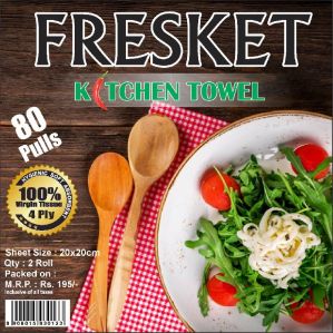 Fresket Kitchen Tissue Paper Roll