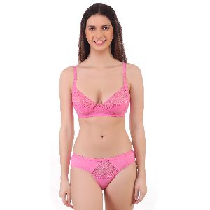 Light Pink Designer Lingerie Set