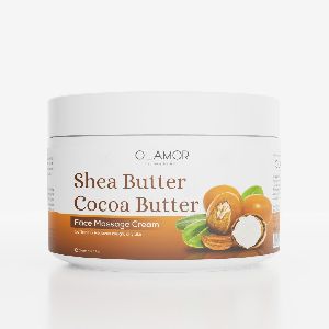 OLAMOR Shea Butter Cocoa Butter Face Massage Cream