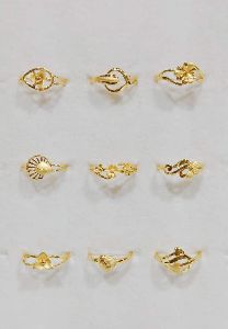 Gold Casting Plain Rings