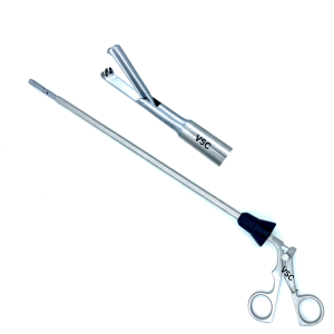 Laparoscopic Claw Forceps Rotatable Gall Bladder Extractor 10mm