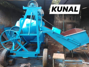 Concrete Mixer with Hopper