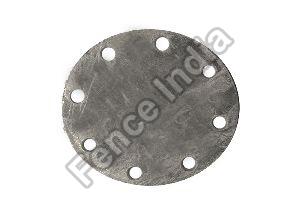 Galvanised Steel Round Flange Base Plate
