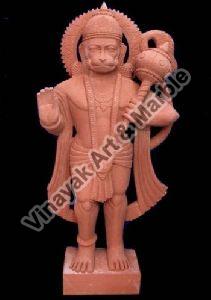 Sandstone Hanuman Ji statue