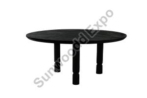 SWE 2044 Raymond Solid Wood Round Coffee Table