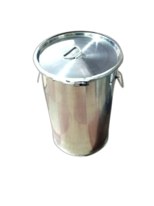 Stainless Steel Drum With Lid