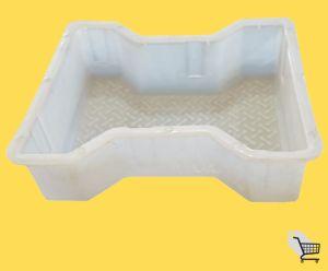 interlocking plastic paver silicone mould