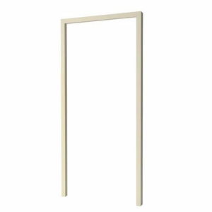 Rectangular White WPC Solid Door Frame