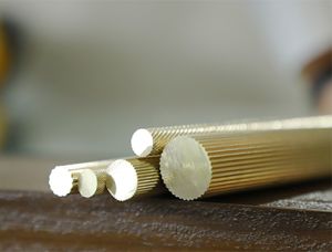 brass knurling insert