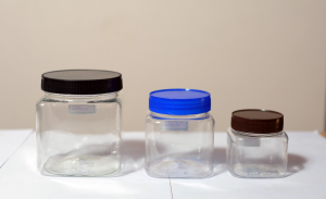 Plastic Cosmetic Jar