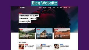 Blog website design