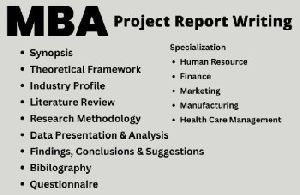 mba project writing service