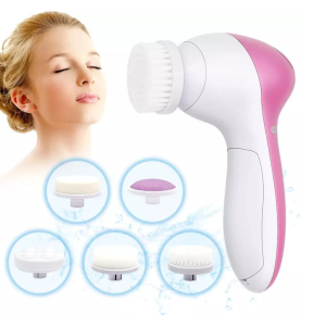 Beauty Care Brush Deep Clean 5-In-1 Portable Electric Facial