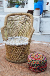 Bamboo chair handmade