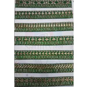 Jacquard Border Lace