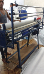 Fabric Rolling Machine