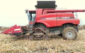 Large Combine Harvester Rubber Track Conversion Systems