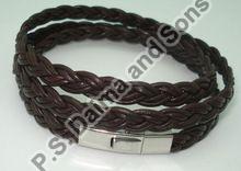Leather Bracelet With Magnetic
