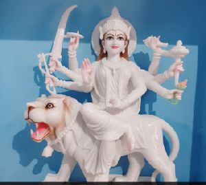 Marble Durga murti