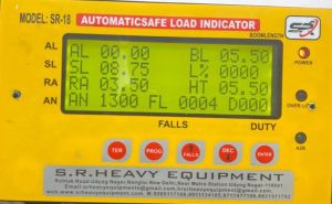 digital load indicator for crawler crane