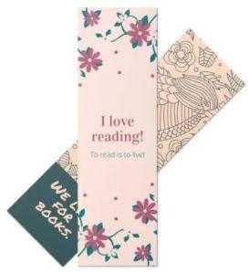 Printed Bookmark