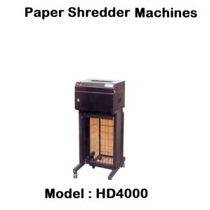 industrial paper shredder machine