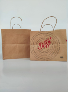 Pizza Box Kraft Paper Bags