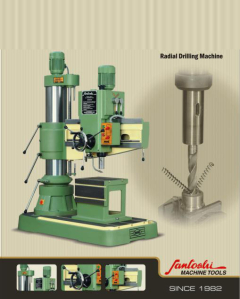 Geared Radial Drill Machine
