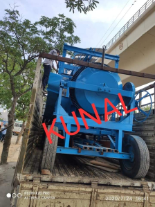 Four Pillar Diesel Concrete Lift Mixer Machine