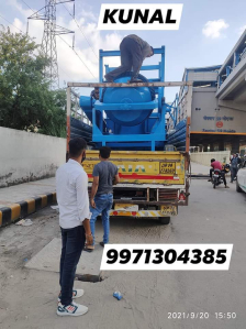 Four Pillar Diesel Concrete Lift Mixer Machine