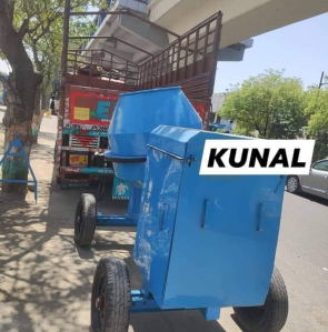 Semi Automatic Concrete Mixer Machine