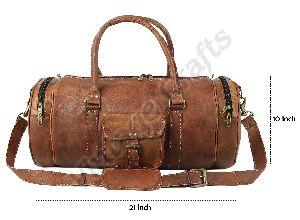 Leather Casual Duffle Bag
