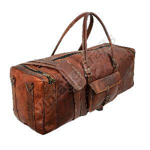 Gym Leather Duffle Bag