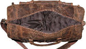 Leather Travel Duffle Bag